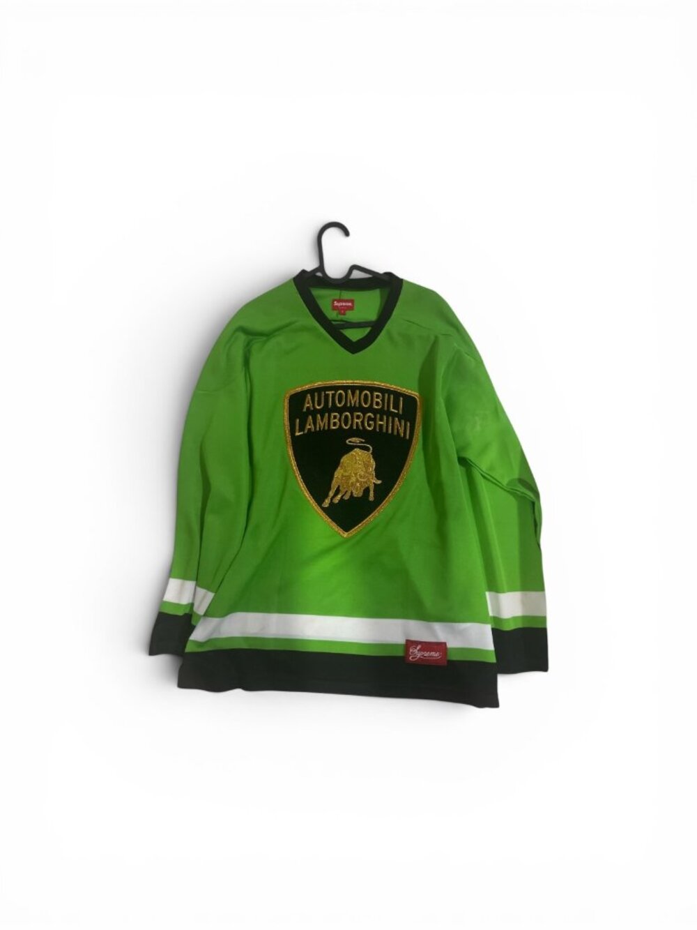 Supreme Lamborghini Hockey Jersey SS20 Lime Green Large